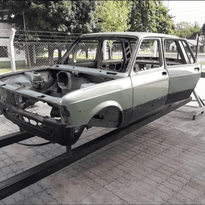 Auto antes del arenado - Zona Norte